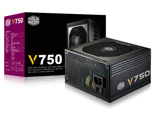 PSU COOLER MASTER V750 80+ GOLD SEMI MODULAR